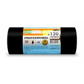 Мирпак PROFESSIONAL, мешки для мусора 120 л / 50 шт, 20 мкм