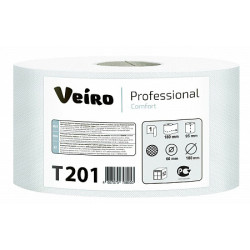 Туалетная бумага 1сл 200м T201 Veiro Comfort